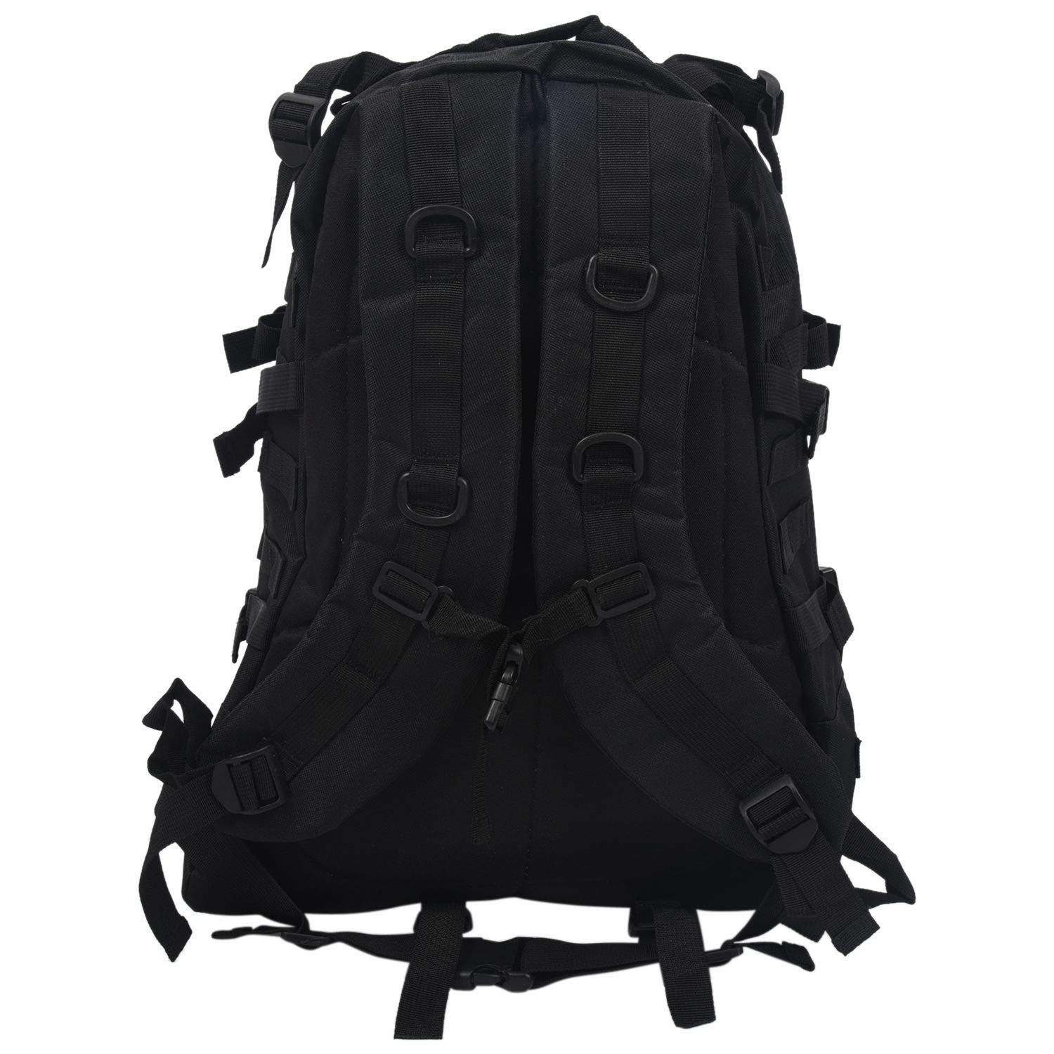 Outdoorowy plecak wojskowy 40 l, 600D, wodoszczelny, z tkaniny Oxford, torba taktyczna, kamuflaż, sport, podróże, wędrówki, torba czarna