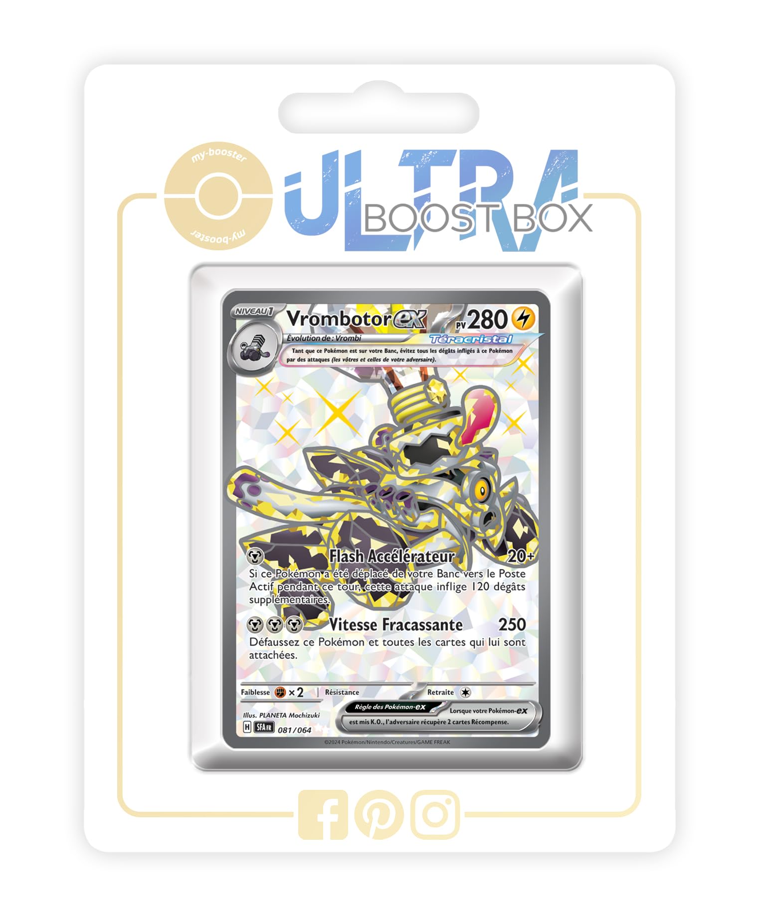 Coffret 10 Énergies Métal Secrètes Gold – Pokémon Français – Écarlate Et Violet Fable Nébuleuse – Pré-gradé Par CollectAura