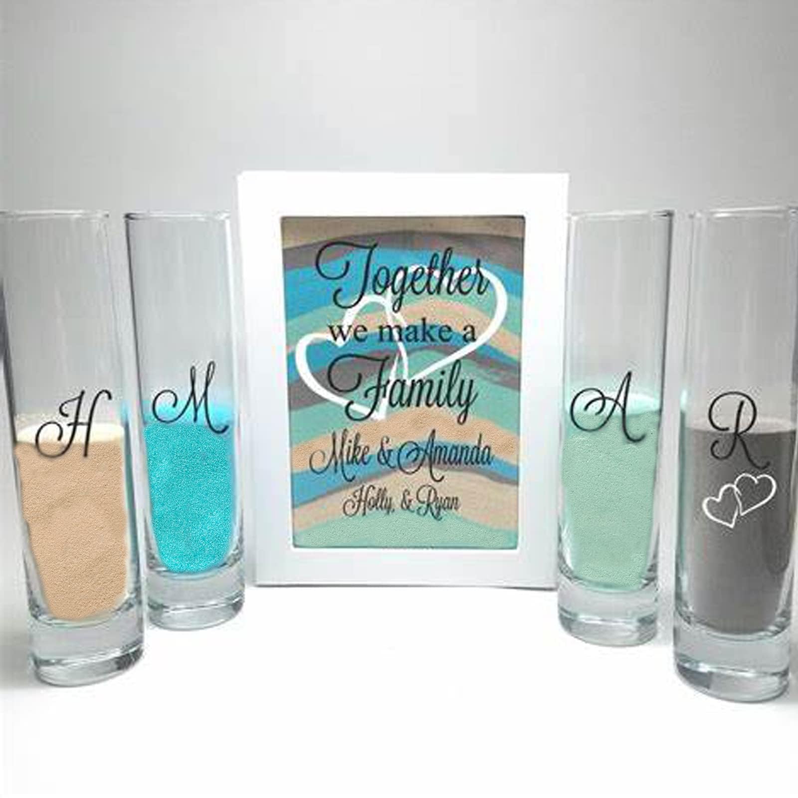 Attuslla – Kit De 35 Sables Colorés Pour Peinture, Artisanat, Décoration – Bouteilles 25 Ml – Idéal Pour Mariage Et Loisirs Créatifs