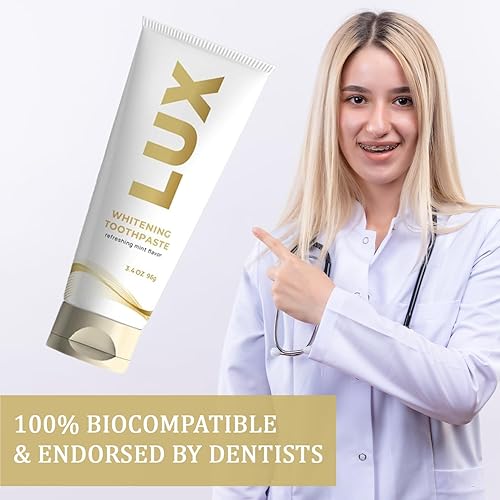 Miniatura 3 de Pasta dental blanqueadora con flúor, refrescante sabor a menta