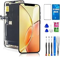 Vista 10 de Pantalla de repuesto para iPhone 12 Pro Max de 6.7 pulgadas, pantalla táctil LCD digitalizadora Diykitpl 3D para A2342, A2411, A2412, A2410 con kit
