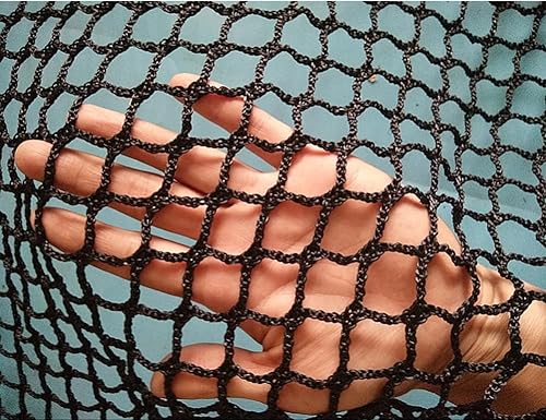 Miniatura 9 de Red de cuerda de seguridad blanca para niños, red de barandilla exterior para escalera, balcón, red protectora de valla sin nudos, red de decoración