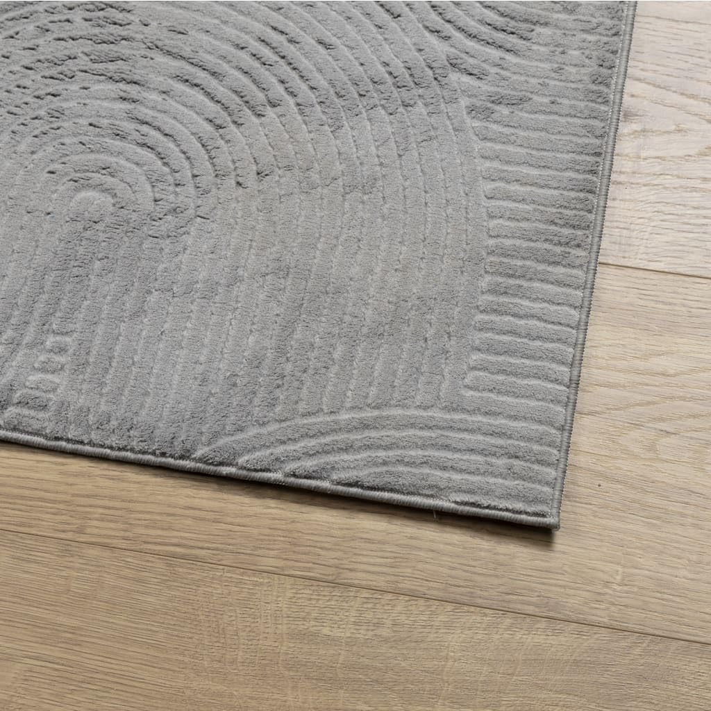 Tapis IZA Poils Courts Style scandinave Gris 100x200 cm,Maison & Jardin,Décorations,Tapis,3.75 kg-375451
