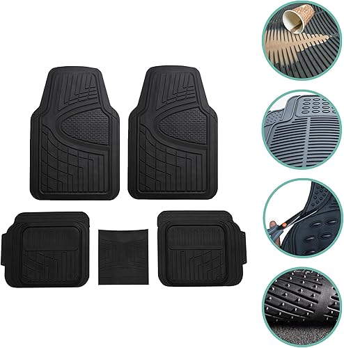 Vista 22 de FH Group - Tapetes para el auto Rojo