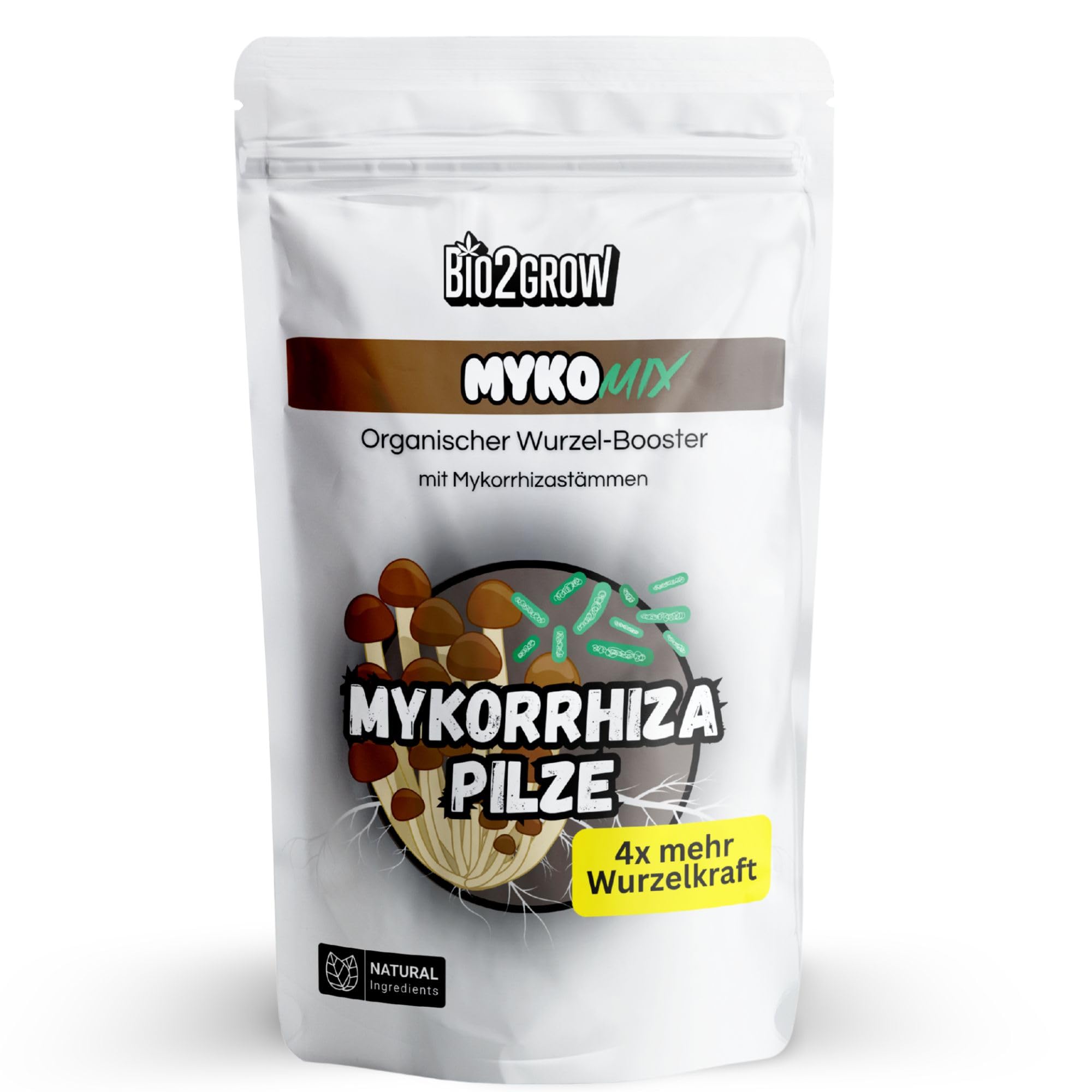 Myko-Mix 250g – Mykorrhiza Pulver Pilze als Wurzelaktivator & organischer Bodenaktivator für Pflanzen