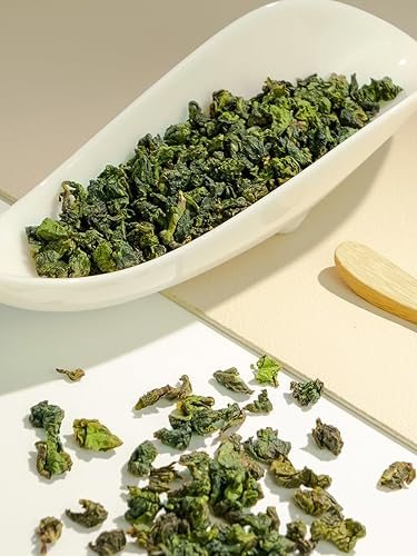 Vista 75 de TeeLux Té Oolong de ginseng, té Oolong de primera calidad, té de alta montaña Ren Shen, té natural de ginseng, aroma tostado y miel