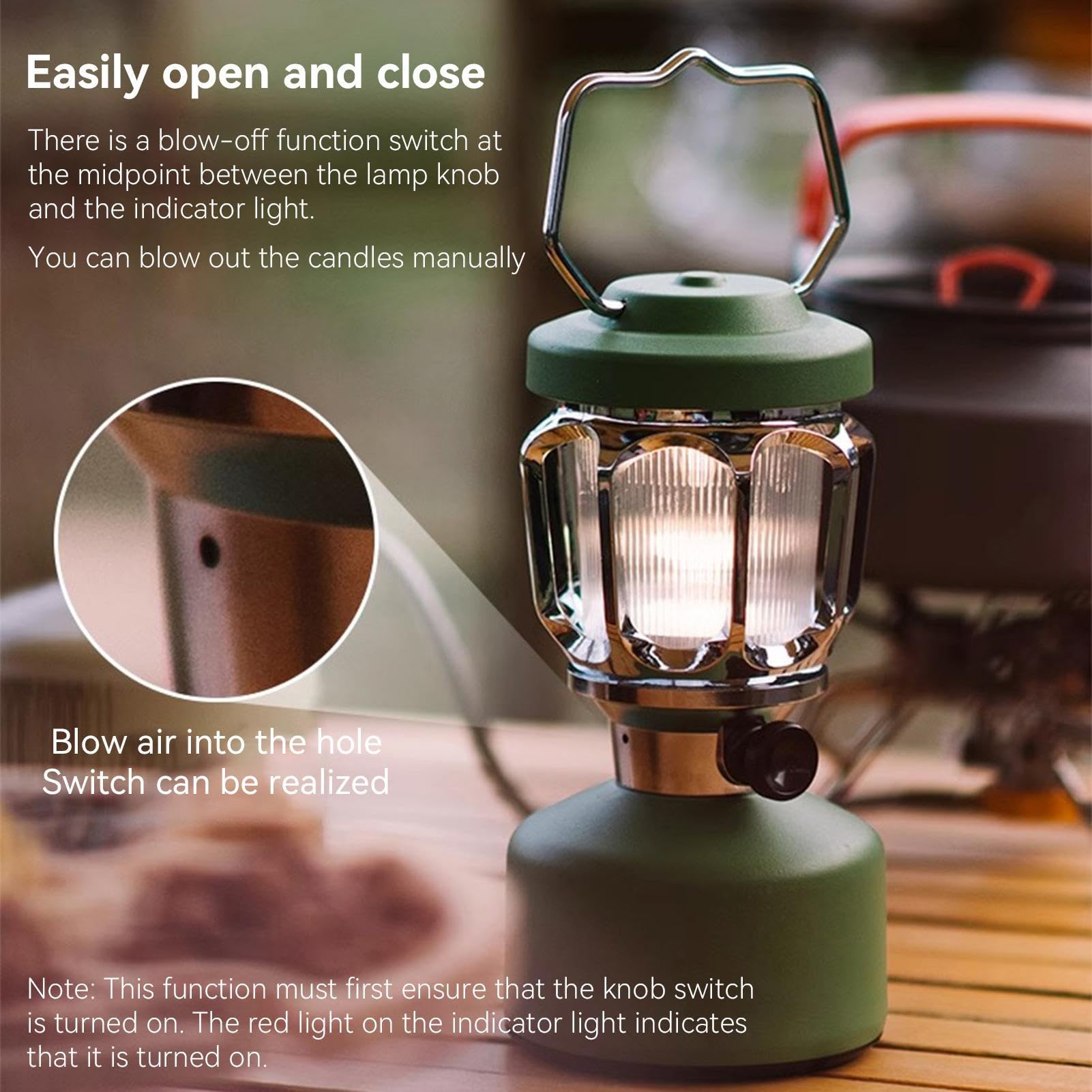 Lanterna portatile da campeggio – Illuminazione esterna a batteria | torcia a LED impermeabile | Luce notturna ricaricabile per stalle di , capannoni da giardino, capannoni da trekking, roulotte