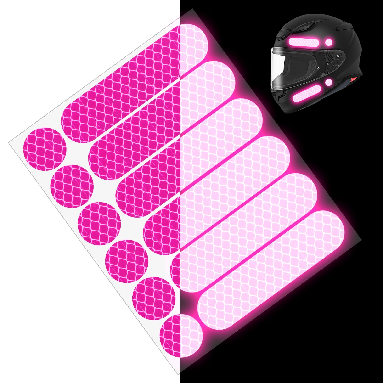 bike helmet transfers DOPENSPI 12PCS Pink Reflective Tape, Pink Reflective Motorcycle Helmet Decals Night Visibility Reflectiv Safety Decals Motorcycle Helmets Stickers for Motorcycles Scooters Helmets : Automotive AAAA-C-004-20107 3.86 x 2.51 Drawstring Bags Burlington Jansport Color:TLMP-Tidal Teal w/Lumns Pink