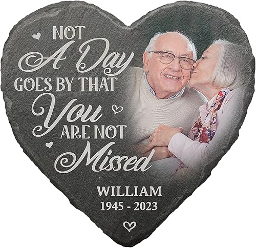 Pawfect House Piedra conmemorativa personalizada, regalos de condolencias por la pérdida de un ser querido, mamá, papá, regalos conmemorativos por