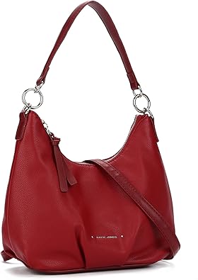 Michael Kors Purse Red Leather Handbag Dark Red Shoulder Bag David
