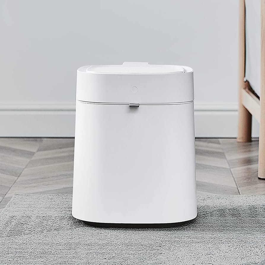 ごみ箱 townew SMART TRASH CAN T Air Lite TOWNEW 4.4 Gal. White Air Lite Smart Trash Can TAIRL - The