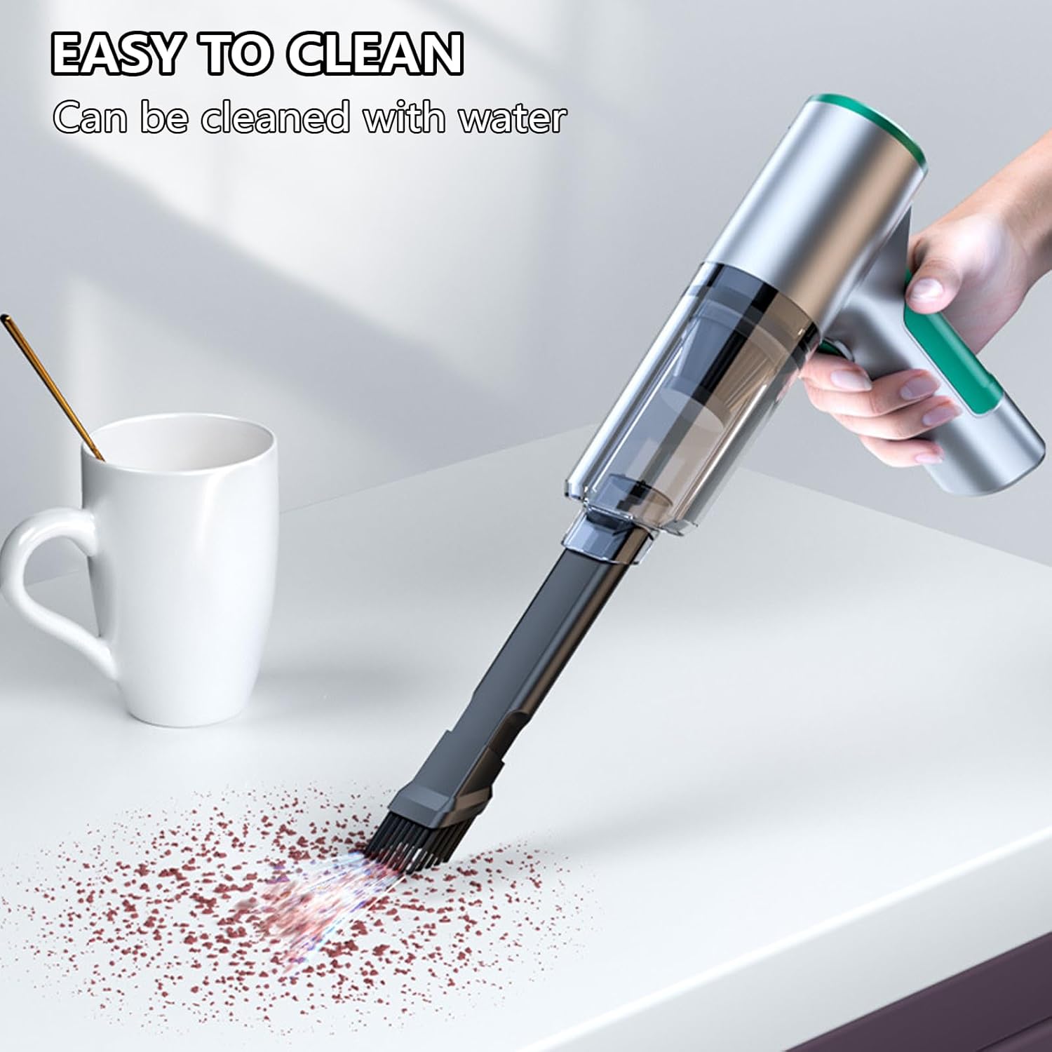 2 Gear Adjustable Car Compressed Air Duster Handheld Vacuum Keyboard for Interior Pet Hair Removal for Car