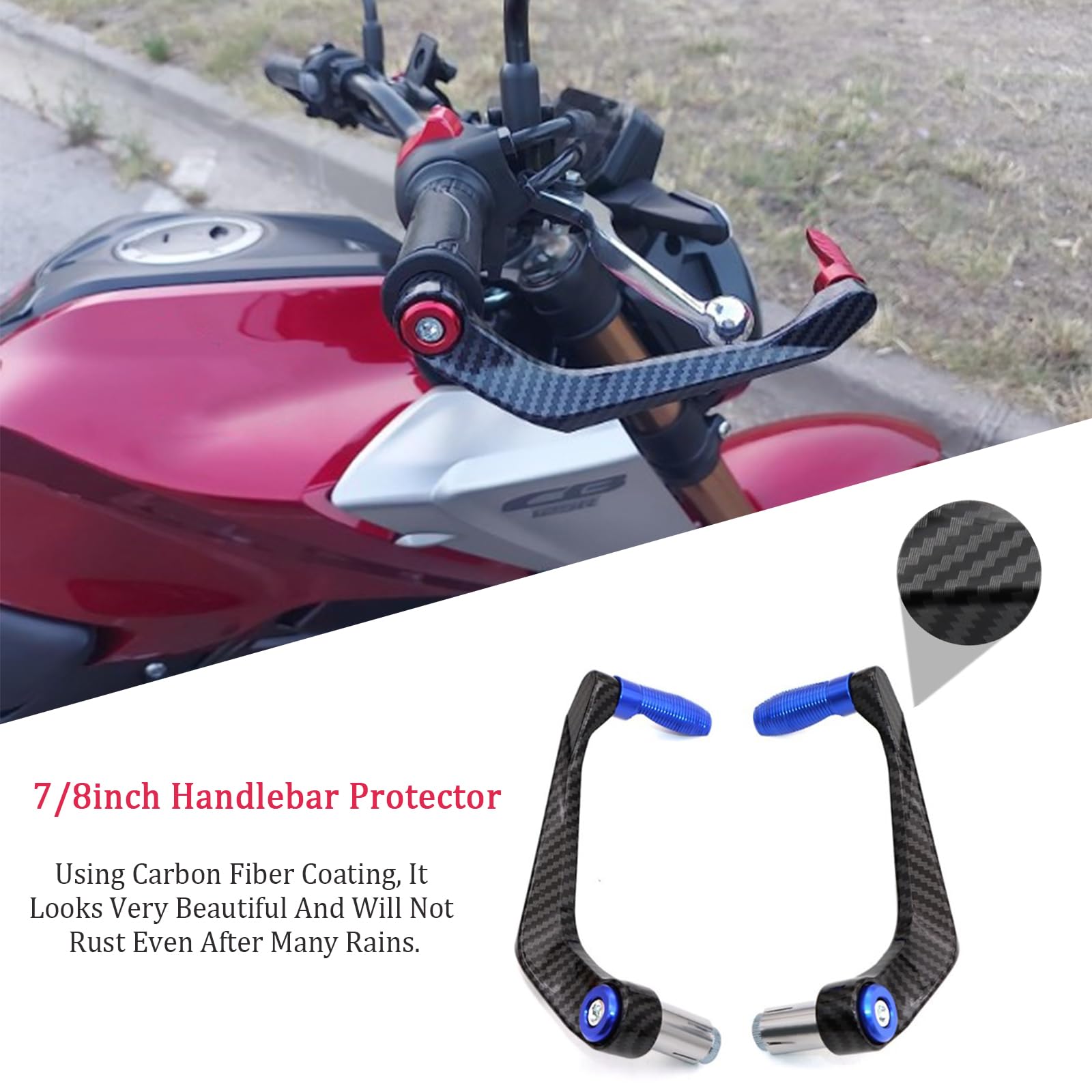 Tappi Manubrio Moto In Lega Alluminio - 2 Pezzi Universali, Nero, Design CNC Per Estetica E Protezione - Foto 14