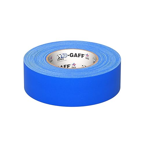 Miniatura 3 de ProTapes Pro Gaff - Cinta adhesiva plástica mate con adhesivo de goma, 11 mil de grosor, 55 yardas de longitud