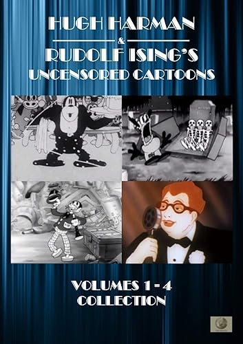 Hugh Harman & Rudolf Ising's Uncensored Cartoons Volumes 1 - 4 Collection DVD