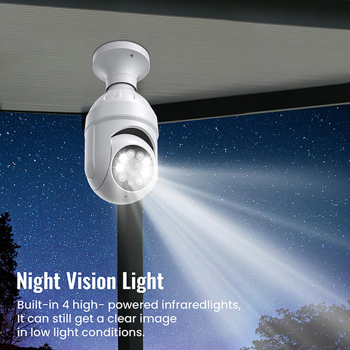Security Flashes Flashes Of Light On Security Camera
