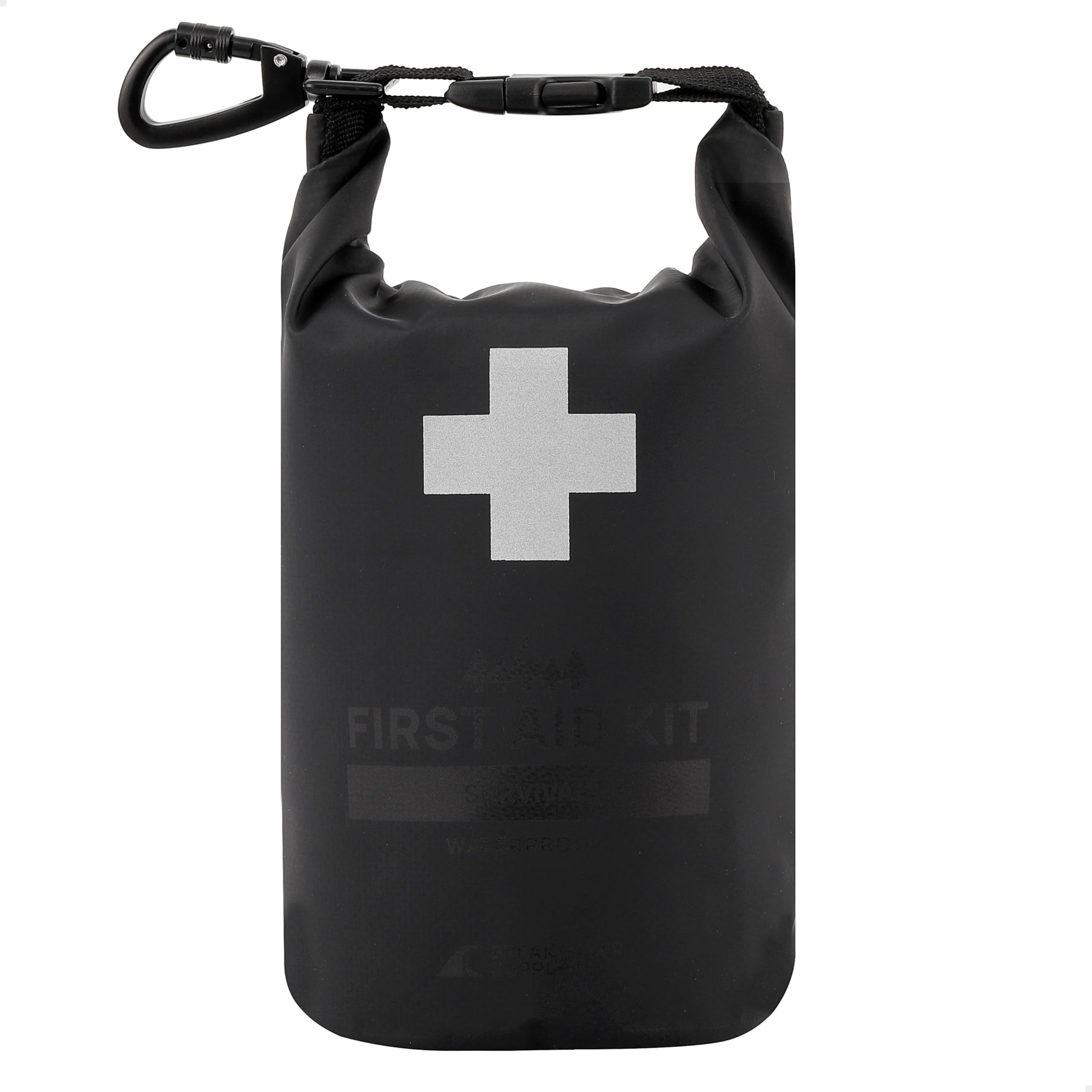 Breakwater Supply™ AFAK - Kit de primeros auxilios impermeable de 101 piezas, accesorios de emergencia en bolsa seca, kit de trauma IFAK para camping, senderismo, mochilero,