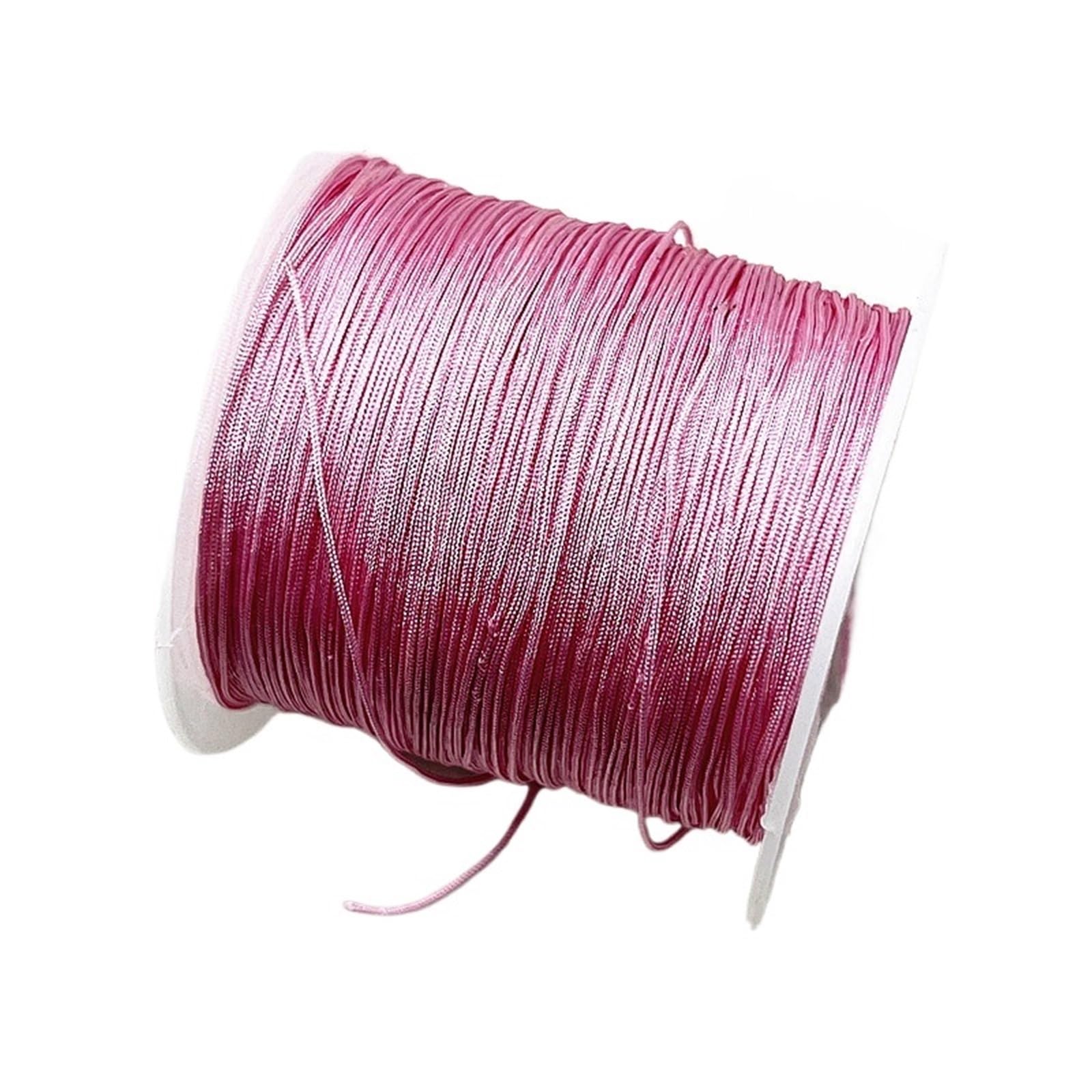 Nylon Cord Thread 10PCS 0.8mm*42M Nylon Cord Thread Chinese Knot Macrame Cord Bracelet Braided String DIY Tassels Beading String for Making Bracelet, Necklace, Chinese Knot(11)