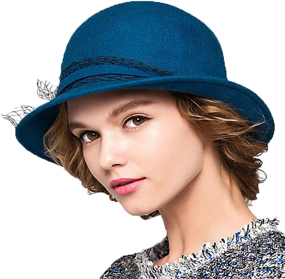 Maitose™ Women's Wool Felt Bowler Hat