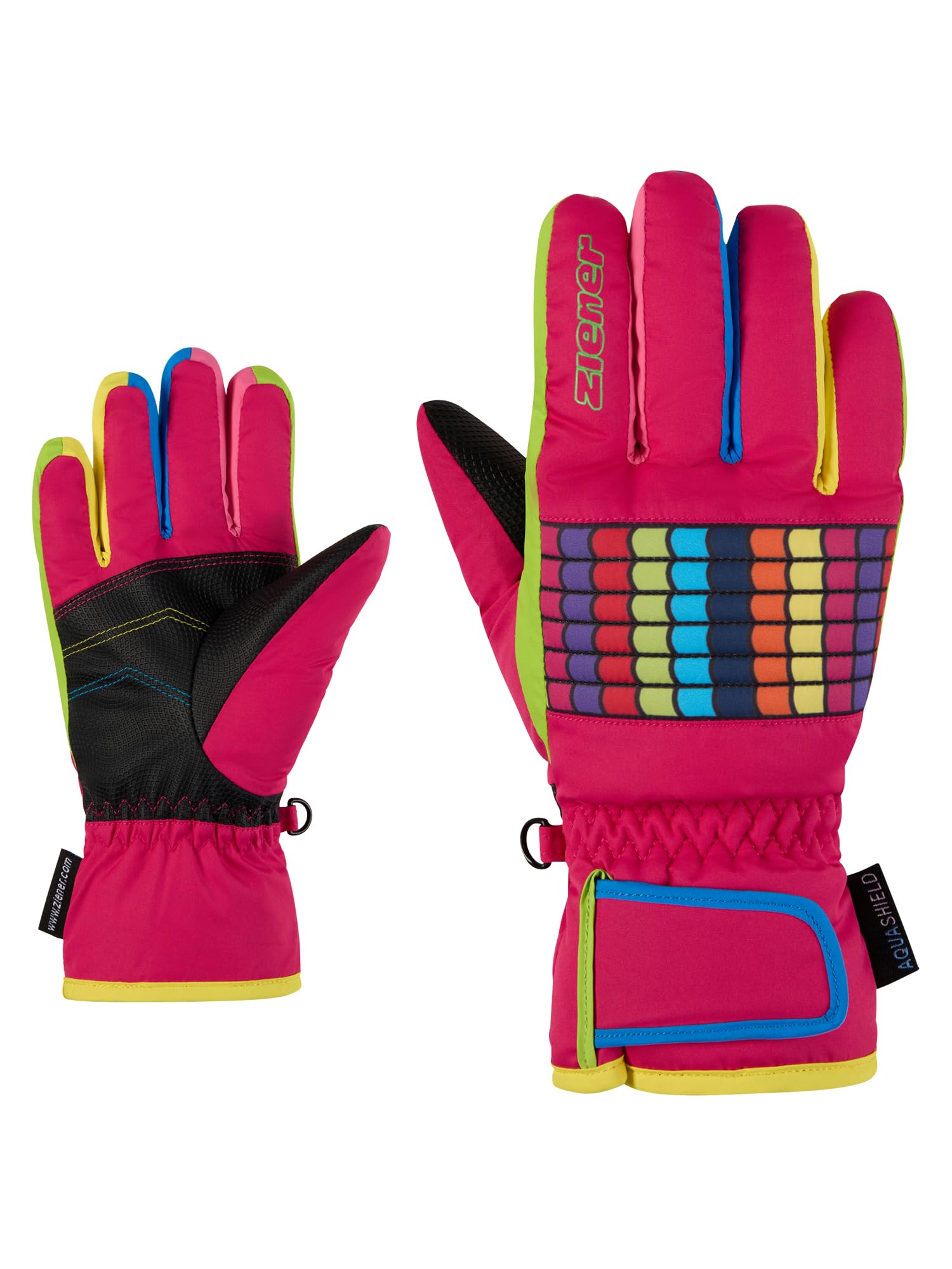 Ziener Lamil-z - Guantes de esquí/Deportes de Invierno | Impermeables, sin PFC Niños