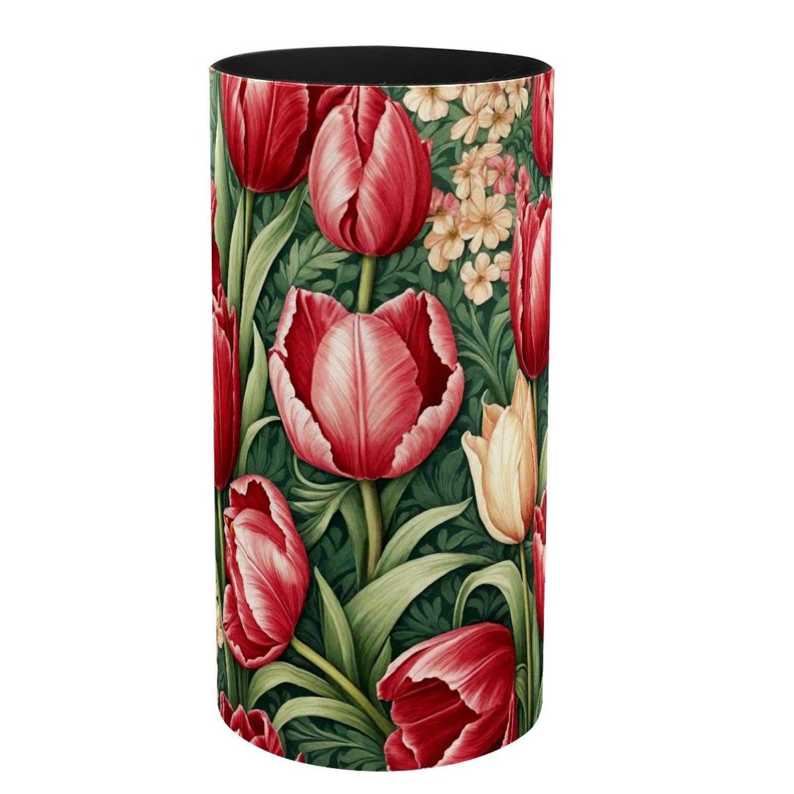 Pot à crayons tulipe pour le bureau et rangement pinceaux de maquillage