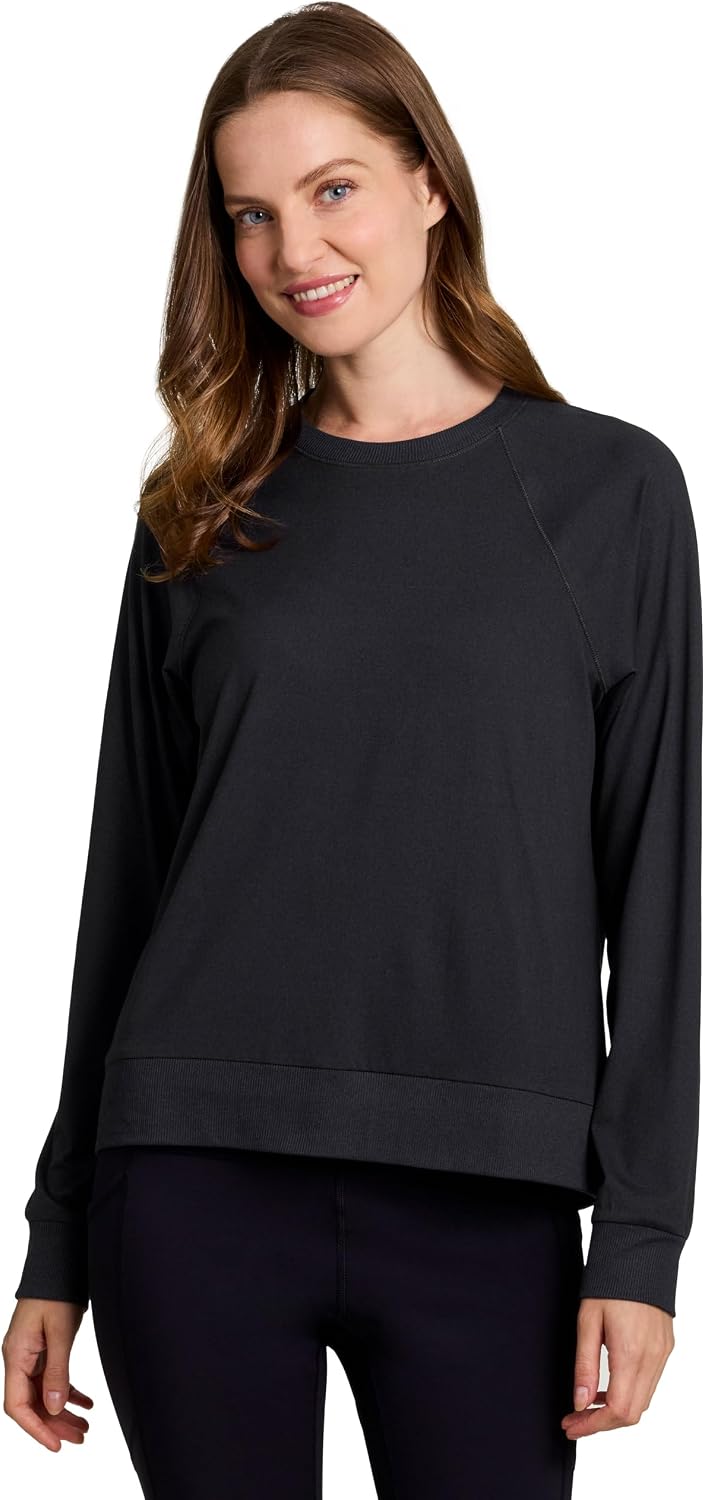 RBX Active Women's Fashion Long Sleeve Lightweight Athletic Performance Yoga T-Shirt Top