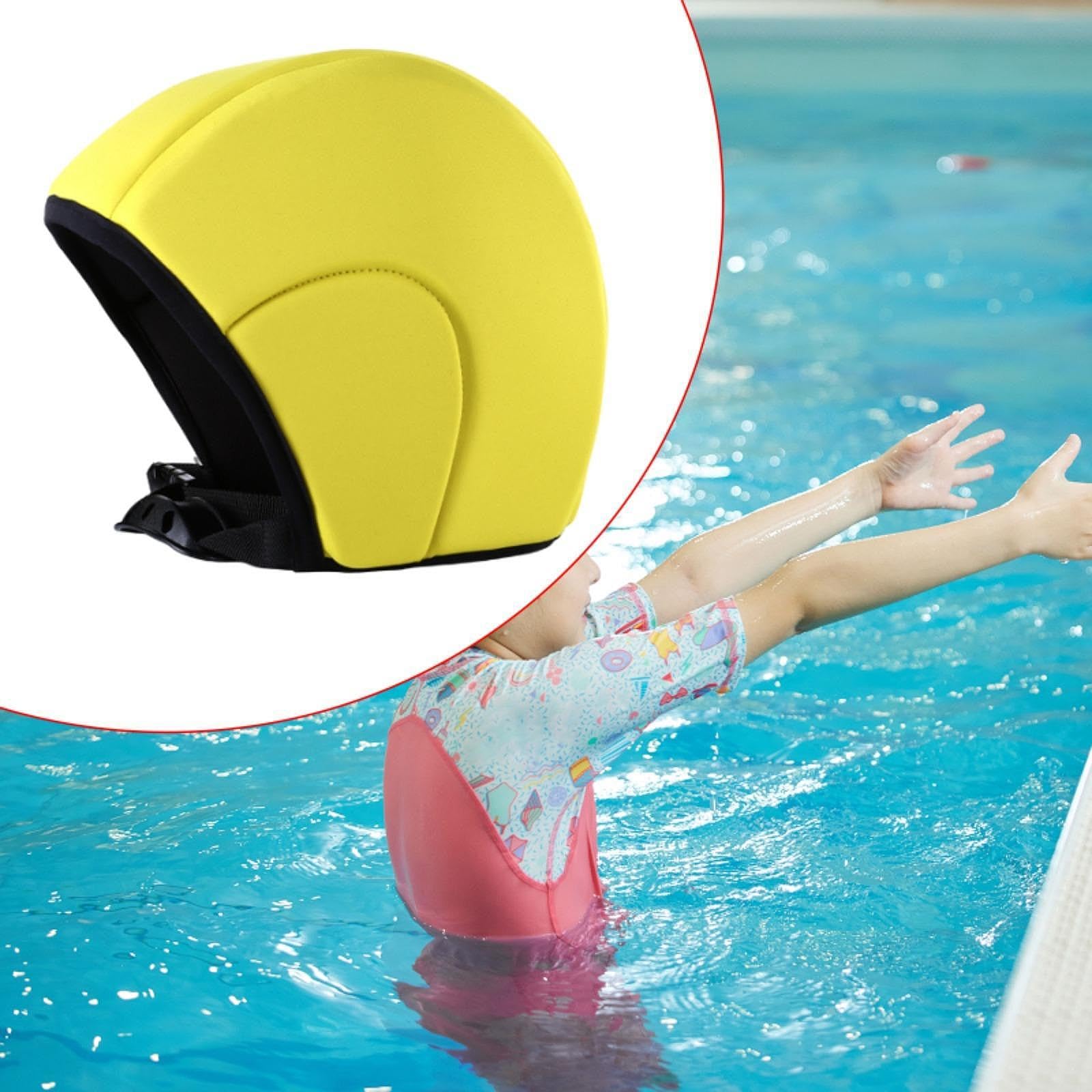 Gorro de Natación Flotante para Entrenamiento de Natación para Principiantes.