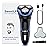SweetLF Electric Razor for Men, IPX7 Waterproof, Wet & Dry Shaving, Pop-up Trimmer, Type C Rechargeable, Corded & Cordless, Father\'s Day Gift