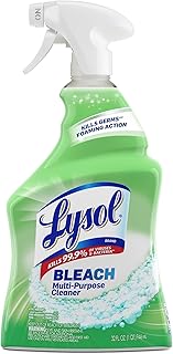 Lysol Multi-Purpose Cleaner Sanitizing and Disinfecting Spray with Bleach, All Purpose Cleaning Spray for Bathrooms and Kitchens, 32oz