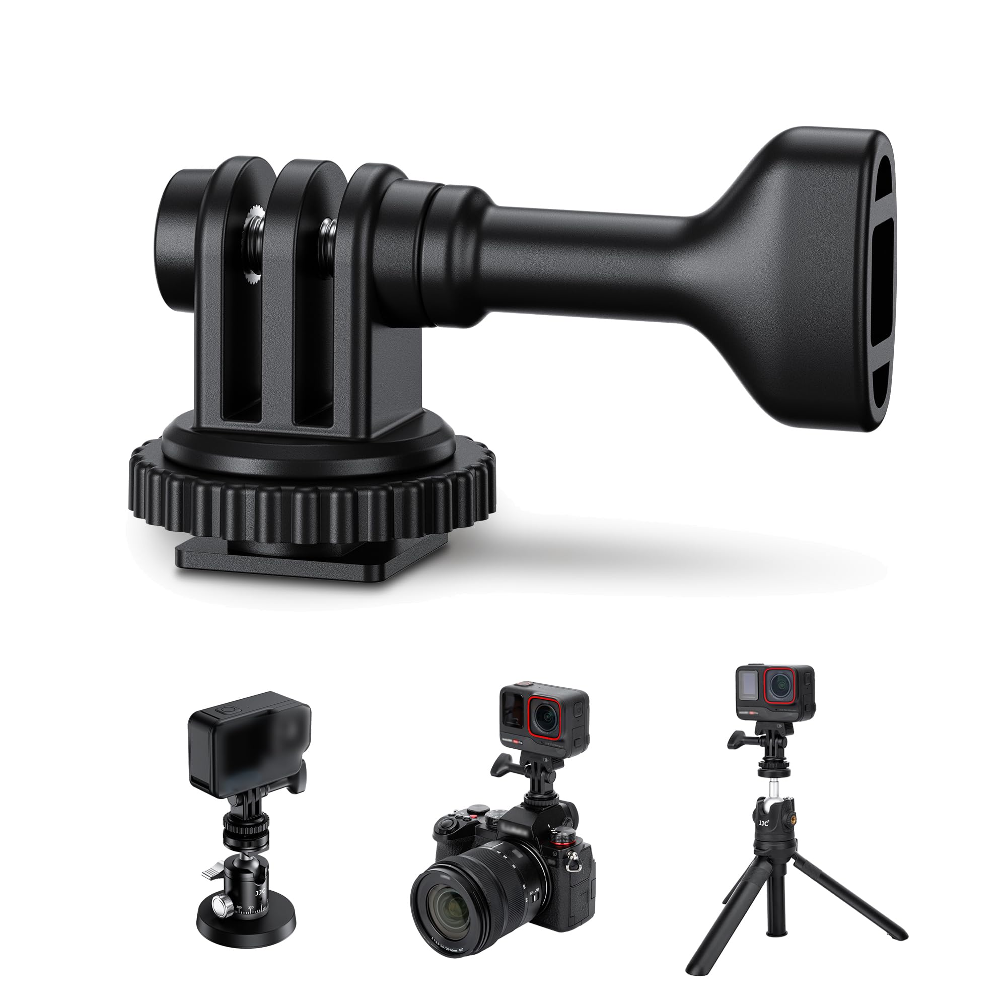Amazon | JJC コールドシューアダプター カメラマウント アクション