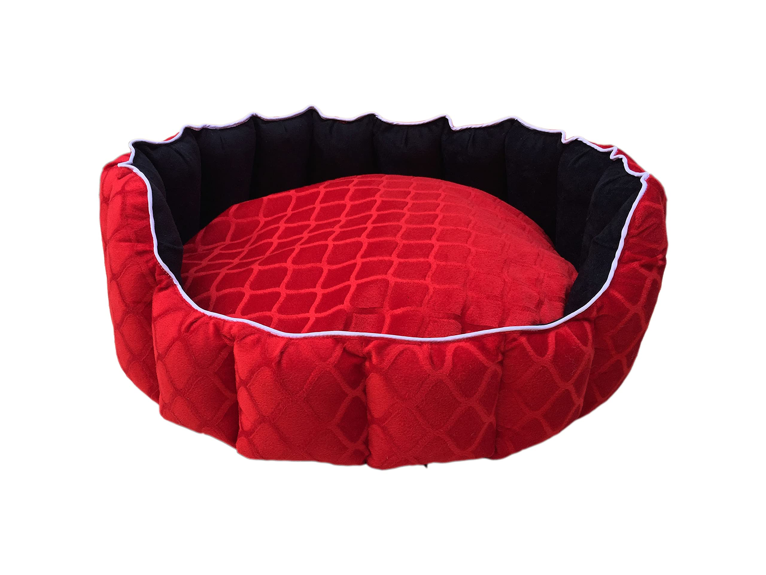 See full amazon price history chart for Poofys Pet Island Super Soft Dog and Cat Polyester canvas Bed with 2 Extra Pillow - Large, Red, Black Poofys Pet Island Super Soft Dog and Cat Polyester canvas Bed with 2 Extra Pillow - Large, Red, Black (B09DVKXH21) Amazon Price History, Amazon Price Tracker