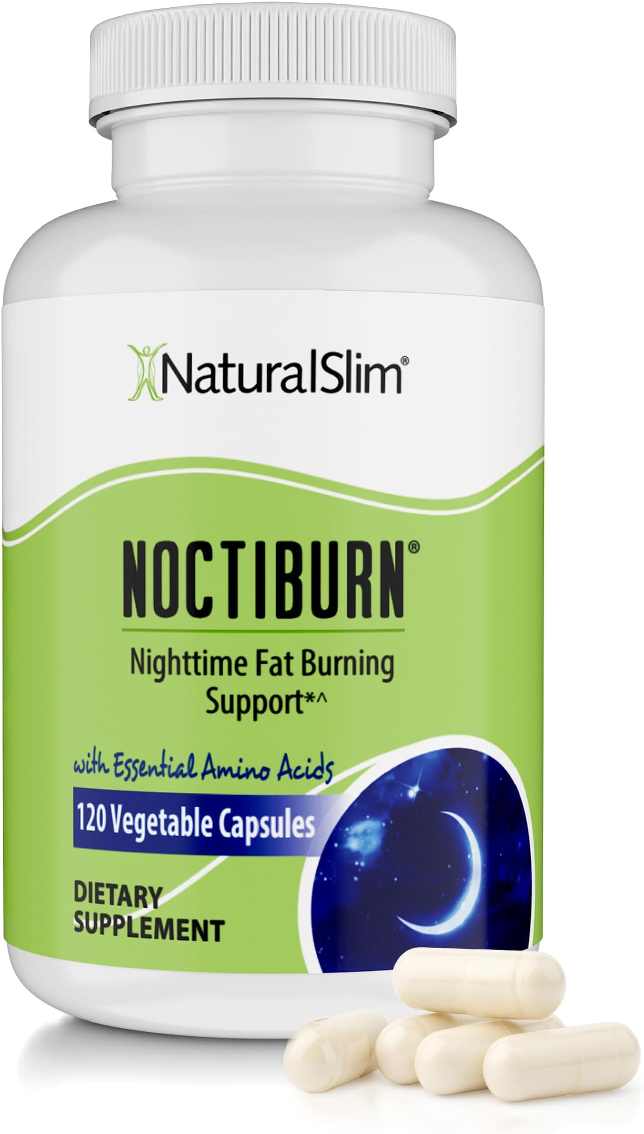NoctiBurn Nighttime Wellness & Amino Acid Support Supplement – 120 Vegetable Capsules