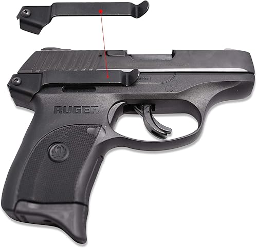 Clip para Ruger LC9S y EC9s – Funda oculta para cinturón – Clip premium para transporte oculto, seguro y cómodo – Delgado y seguro sin funda