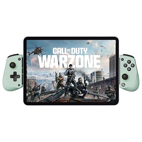 GameSir X5 Lite Mobile Gaming Controller for Android, iPhone 15/iPhone 16 Series, iPad Mini 7(USB-C), Type-C Phone Controller with Hall Effect Sticks, Turbo Function for Call Of Duty, Genshin Impact, Minecraft, Plug and Play Gamepad(Wasabi)