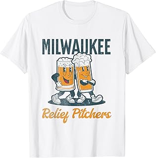 Classic Milwaukee And Beer Fan Retro Wisconsin T-Shirt