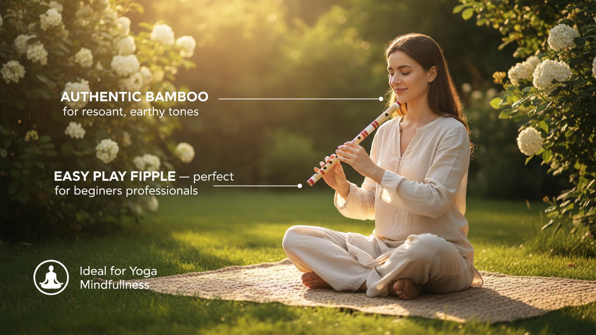 BAMBOU DIZI FLÛTE Amérindienne En Bois Dizi Traditionnel Xiao EUR 14,68