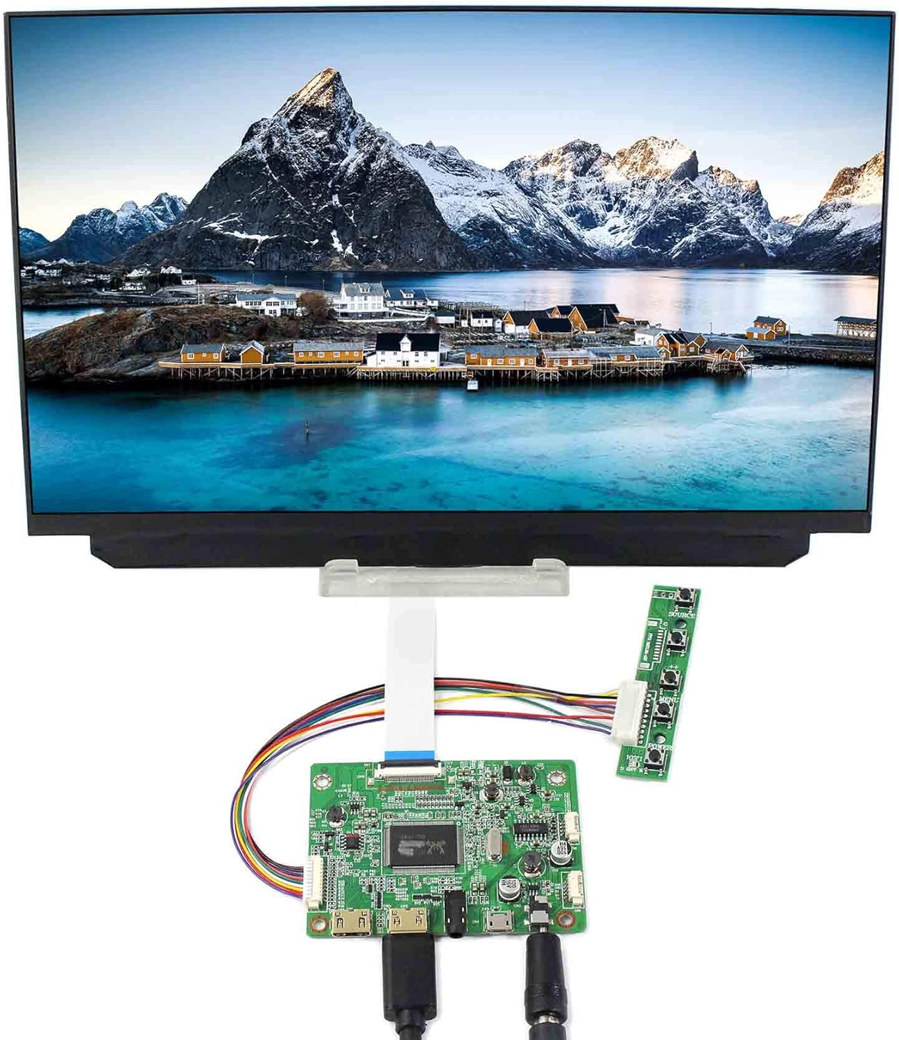 VSDISPLAY 12.5 inch 1920X1080 LCD Screen B125HAN02.2 with Board Controller