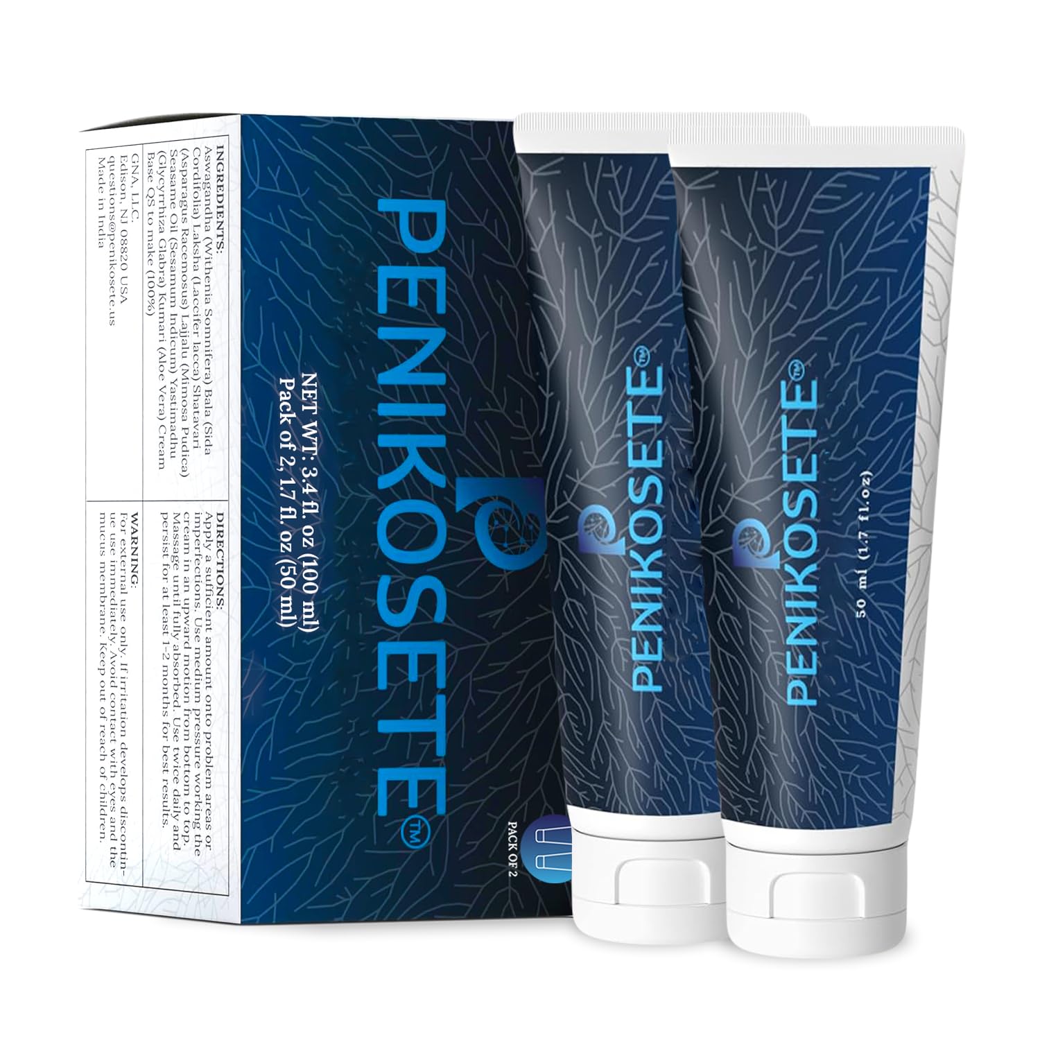 Vein Care Cream | Natural Ayurvedic Formula with Ashwagandha | Daily Leg Comfort & Circulation Support | Non-Sticky