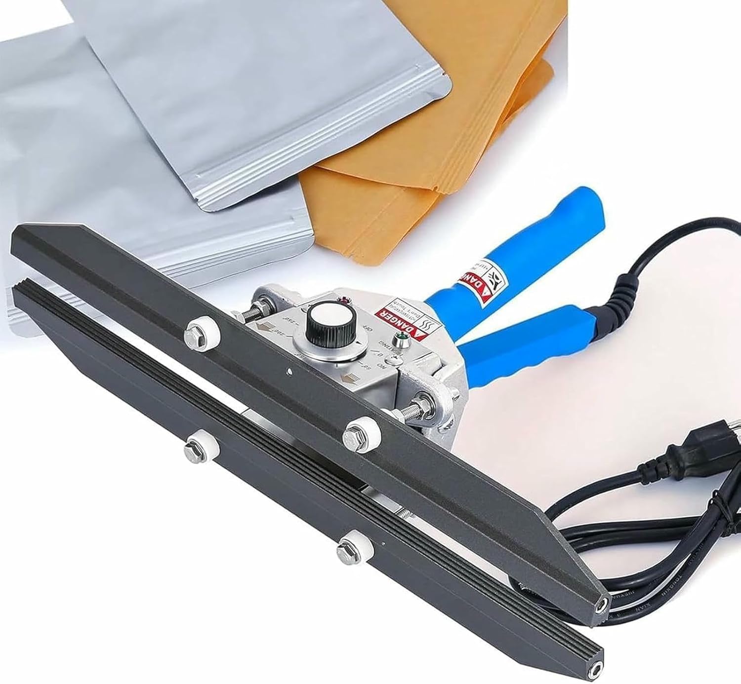 Manual Sealant, Thermal Sealant, Heat Sealant, Uniform Heating, Aluminum Bags, Cellophane Bags, Kraft Paper Bags and BOPP Bags~/