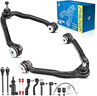 Vista 17 de PHILTOP Kit de suspensión ajustable de elevación de 1-6 pulgadas, 4 piezas de brazos de control superiores e inferiores delanteros compatibles