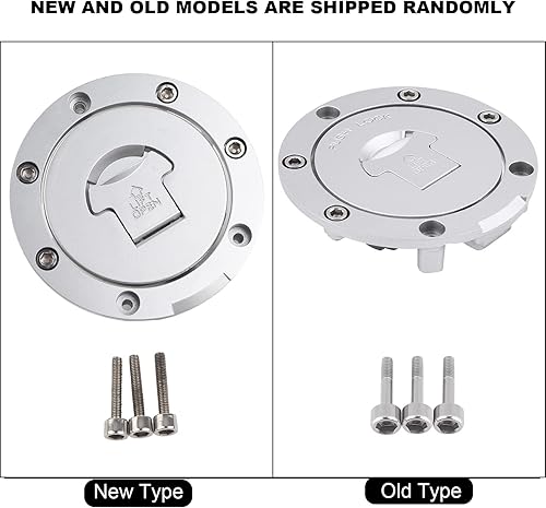 Miniatura 9 de KIMISS Cerradura de gas combustible, cerradura de acero inoxidable para motocicleta con llaves para Honda CBR250 CB400 CB600F CB750 CBR900RR CBF1000