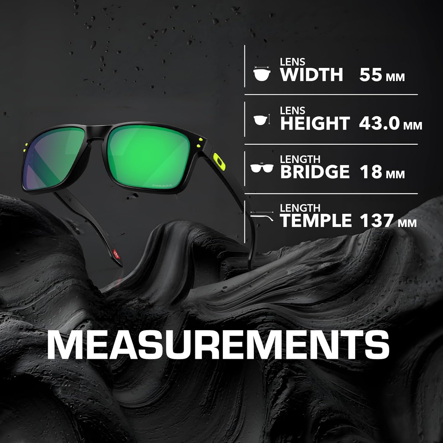 Oakley HOLBROOK COURT COLLECTION OO9102 Square Shape Sunglasses With Official Eyewear Kit