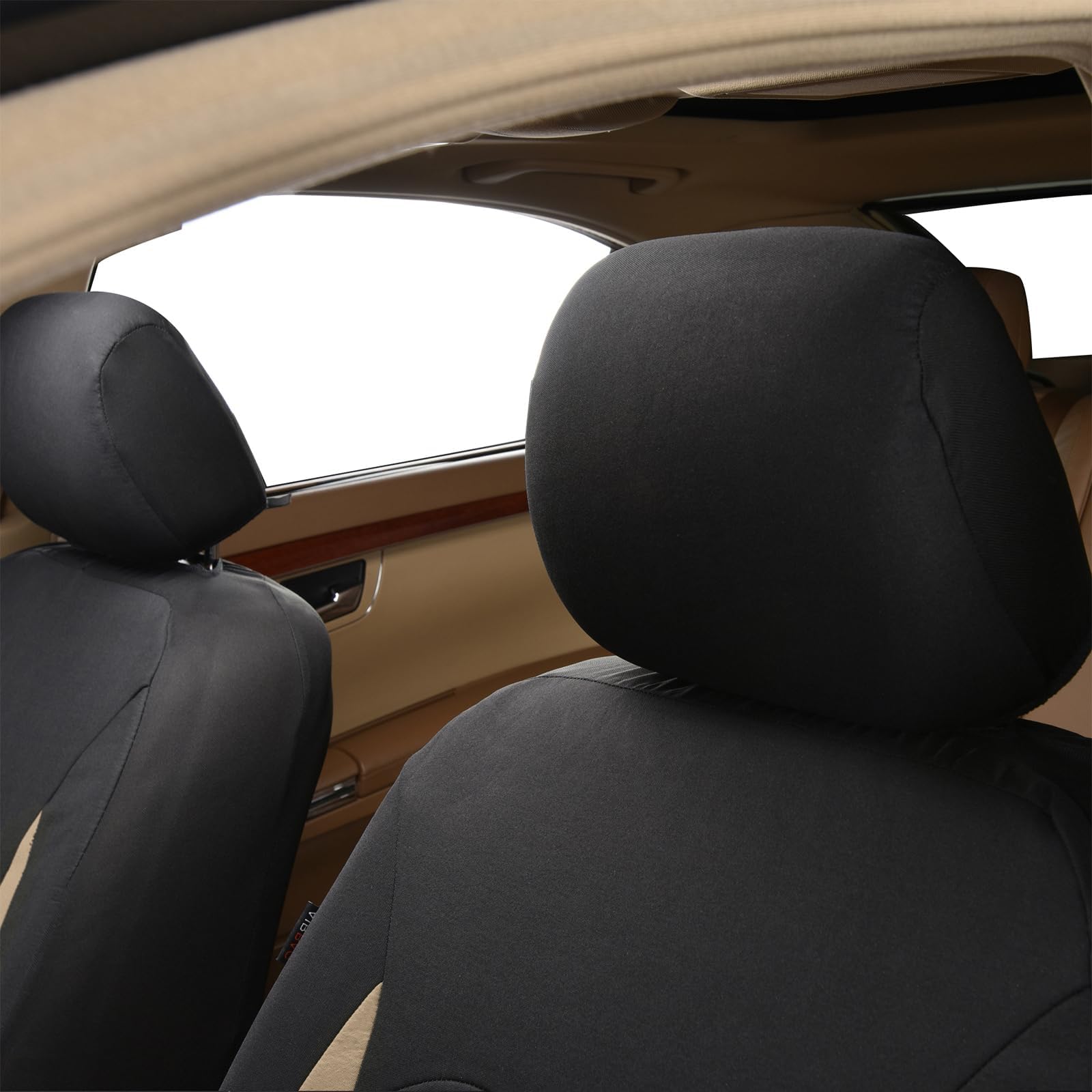 Voiture Ensembles Housses Siège, pour Peugeot 107 108 206 207 207CC 208 307 307CC 308 308CC 406 407 Confortable Résistant À l'usure siège Housse Protection Interieu Accessoire,D