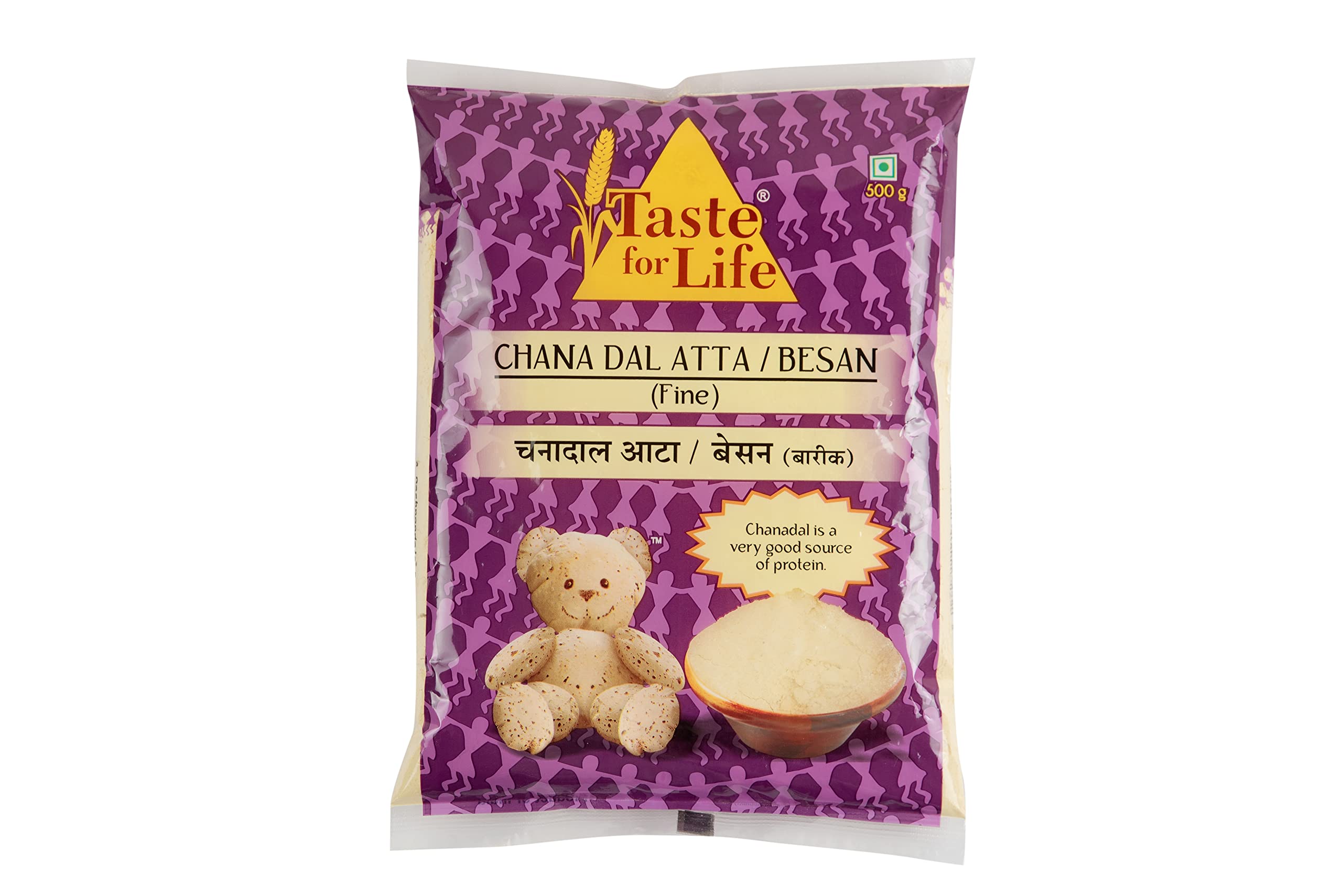 Taste for life Chana Dal (Besan) Atta (Fine) 500g (B09P3PBL81) Amazon Price History, Amazon Price Tracker