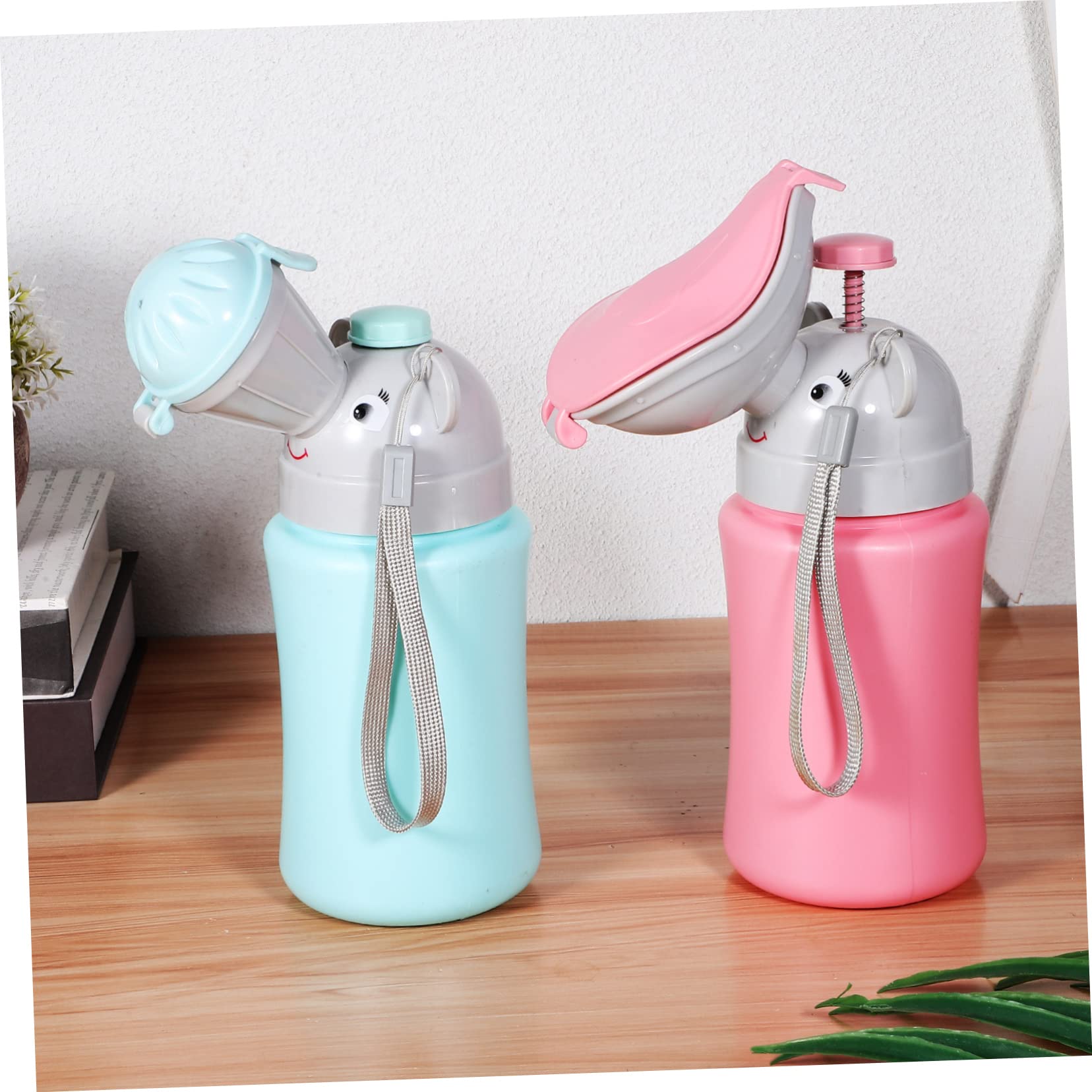 Gogogmee Boys/Girls Urinal 2 Pack Portable Potty Training Seat No Leak Emergency Camping Travel Potty