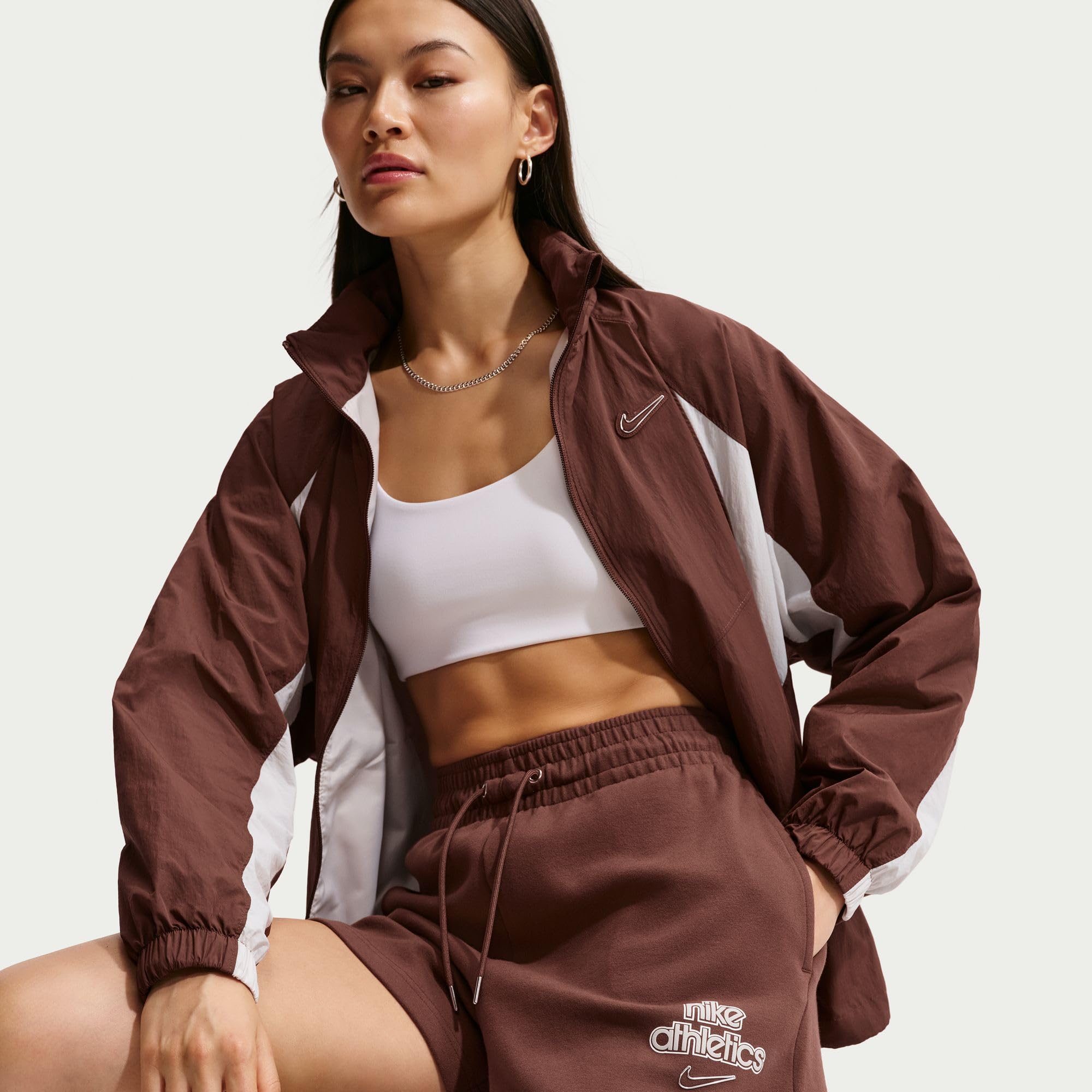 NIKE Nike Fleece Boyfriend-shorts Für Damen - Spodenki Boyfriend Kobiety
