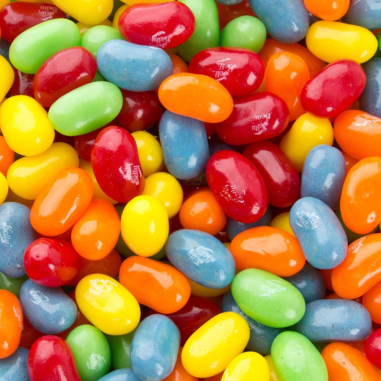 JellyBellyCandy Jelly Beans Assorted Flavors - 16 oz Approx 280 pieces of Assorted Fruity Flavors & Colorfull Colors may varry Jelly Beans Bulk Candy