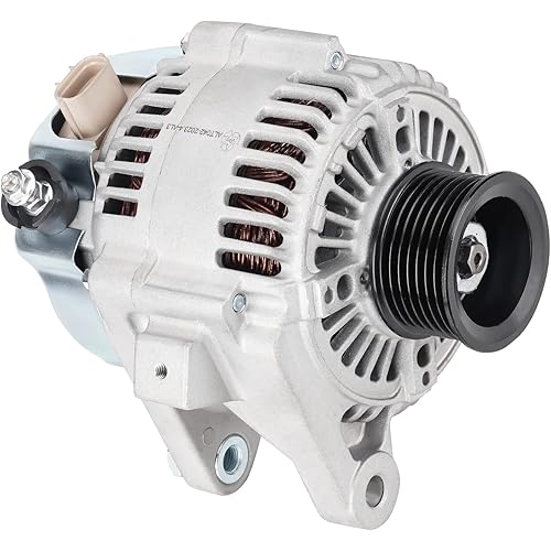 New Alternator Fit for Toyota Camry & Solara 2.4L 2002-2003, Fit for Toyota Rav4 (Manual transmission) 2.0 2.0L 2001-2003, for Rav4 2.4L 2004 2005, 90A 102211-2120, 102211-2380