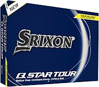 Srixon Q-Star Tour 5 Golf Balls - Soft Urethane Cover, FastLayer Core for Max Distance & Spin Control