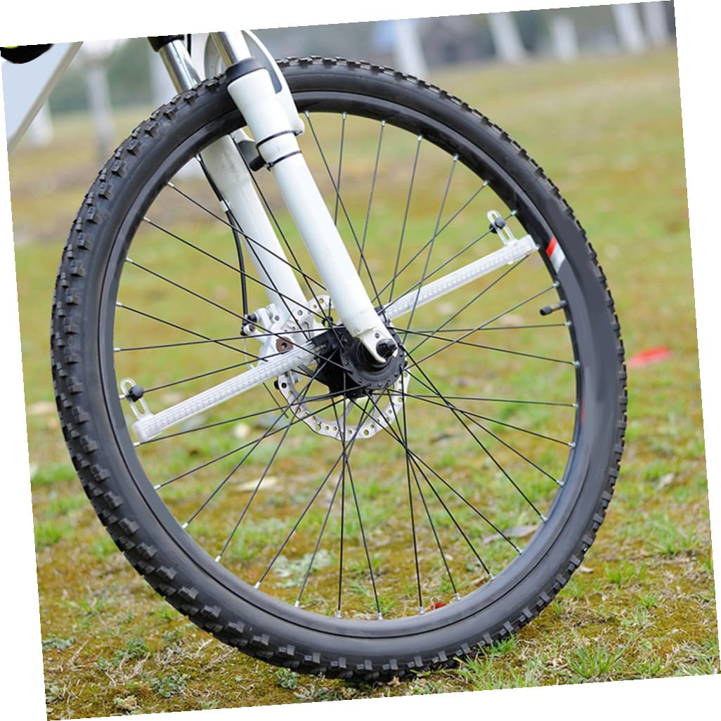Toyvian Lumière de Roue de Vélo à LED 64 Pièces Double Face